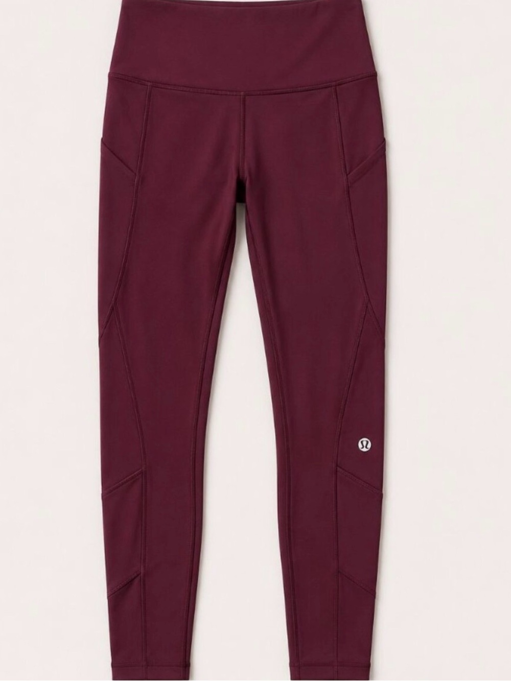 Lululemon Burgundy High Rise Leggings Size 0 XS